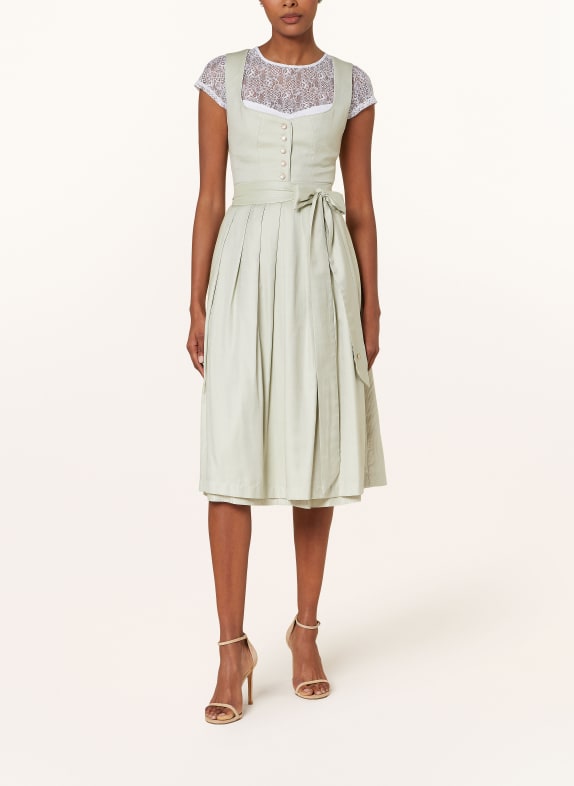 AlpenHERZ Dirndl LUNA LICHTGROEN