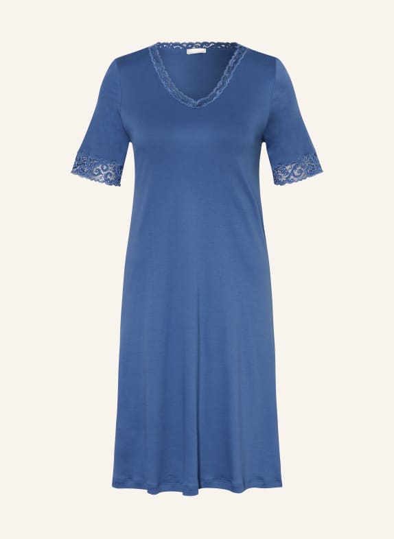 HANRO Nightgown MOMENTS DARK BLUE