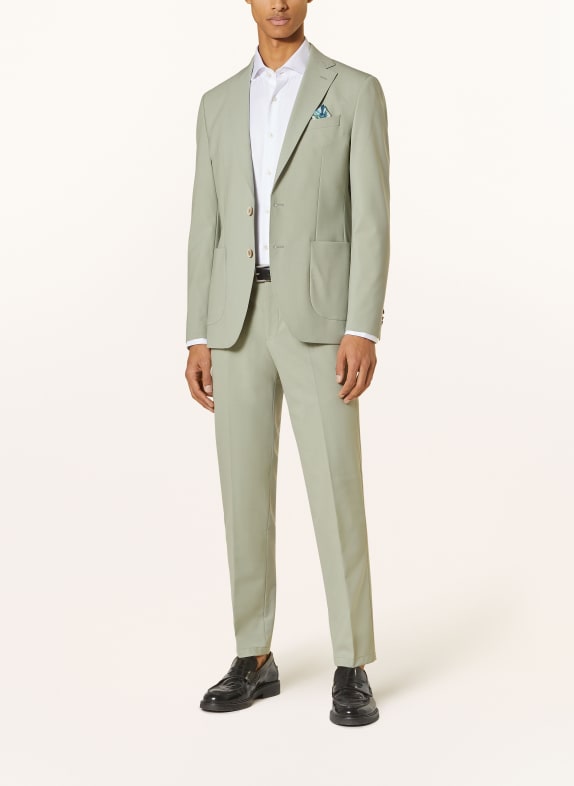 PAUL Jakkesætbukser Extra Slim Fit LYSEGRØN