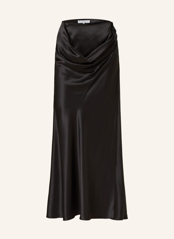 JW ANDERSON Silk skirt BLACK