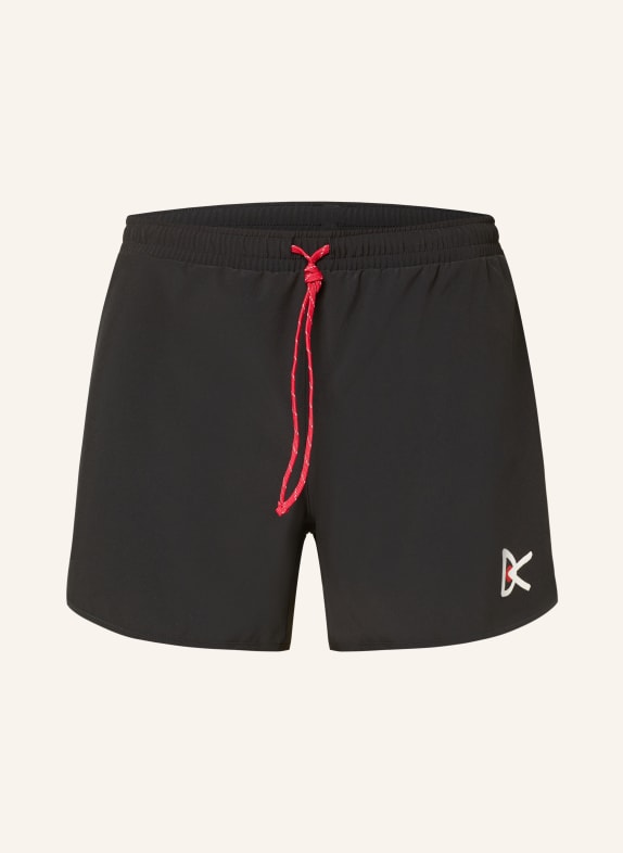 District Vision 2-in-1 running shorts BLACK