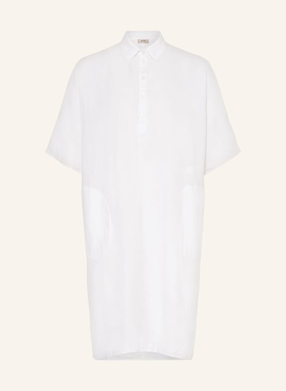 MOS MOSH Linen dress MMLOWANA WHITE