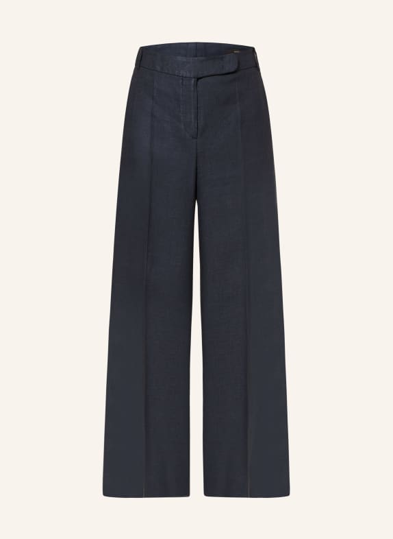 windsor. Culottes with linen 415 Navy 415
