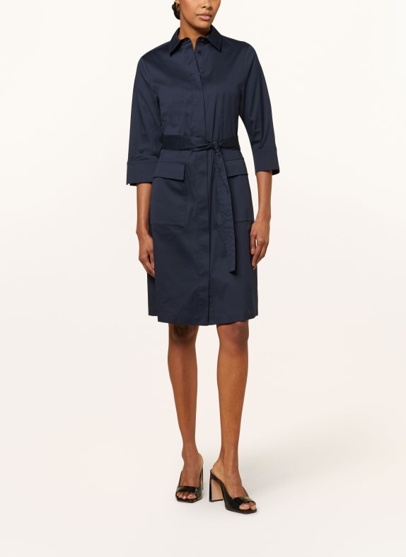 windsor. Shirt dress with 3/4 sleeves 415 Navy                       415