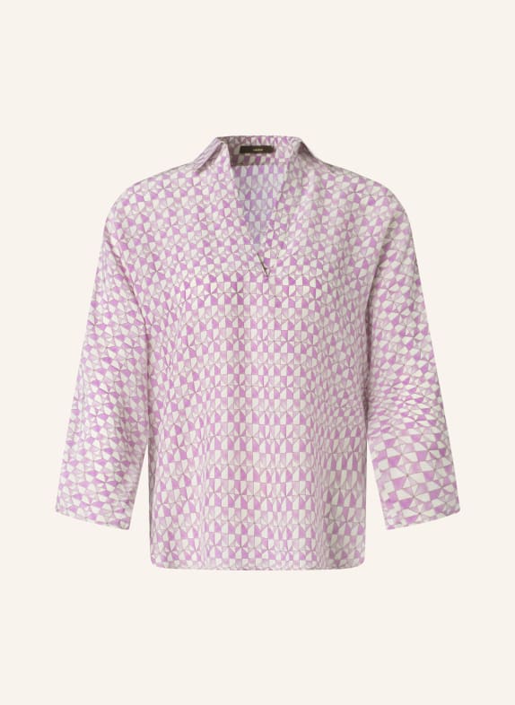 windsor. Shirt blouse with silk PURPLE/ WHITE