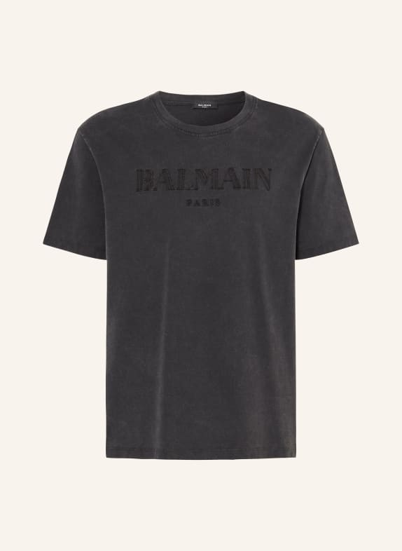 BALMAIN T-Shirt DUNKELGRAU