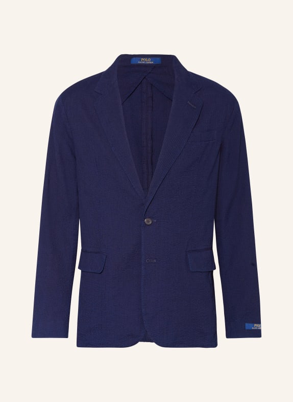 POLO RALPH LAUREN Oblekové sako Modern Fit 001 BRIGHT BLUE/WHITE