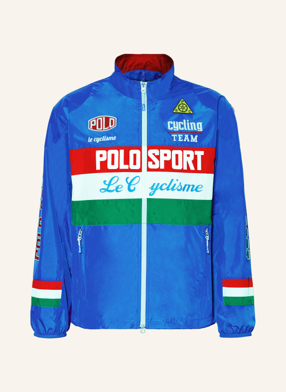 POLO SPORT Jacket BLUE/ GREEN/ RED