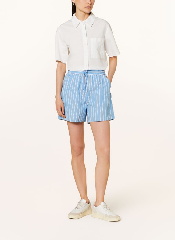 Marc O'Polo DENIM korte broek LICHTBLAUW / WIT / LICHTPAARS