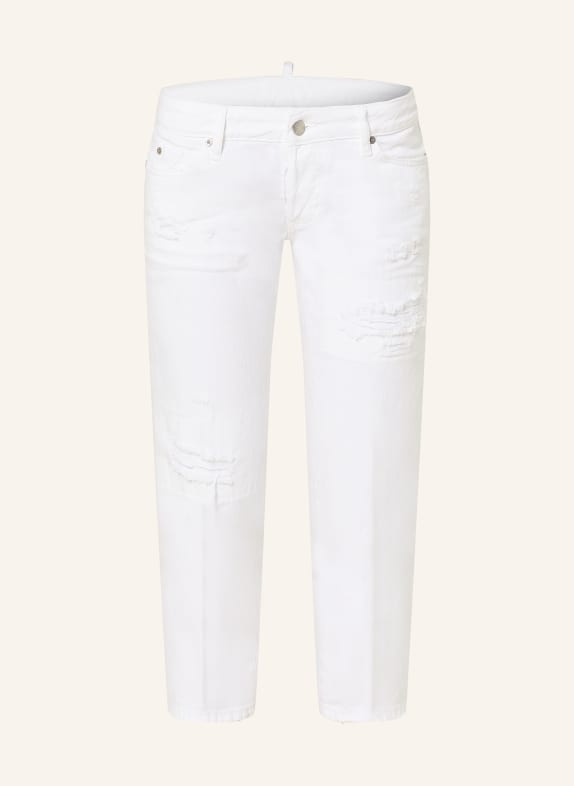DSQUARED2 7/8 jeans CAPRI 100 WHITE
