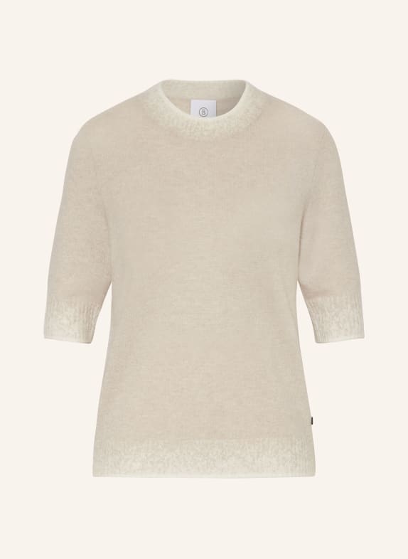 BOGNER Sweater LUISE with cashmere and 3/4 sleeves BEIGE