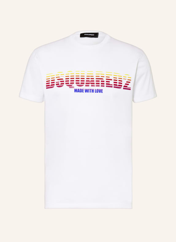 DSQUARED2 T-shirt COOL FIT DS2 MADE WITH LOVE WHITE