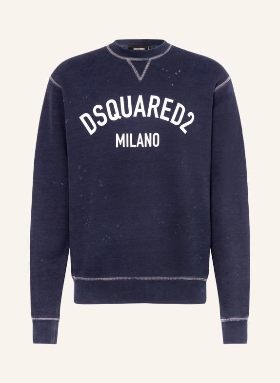 DSQUARED2 Mikina 478 NAvy BLUE