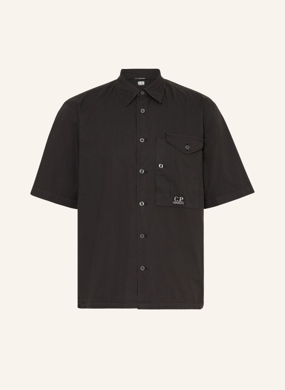 C.P. COMPANY Short sleeve shirt comfort fit BLACK