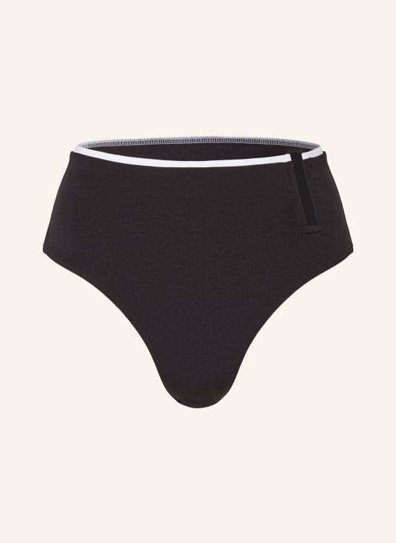 CHANTELLE High-waist bikini bottoms AUTHENTIC BLACK/ WHITE