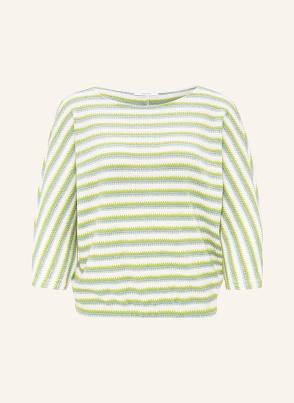 OPUS Sweater GUSTE LIGHT GREEN/ NEON GREEN/ WHITE