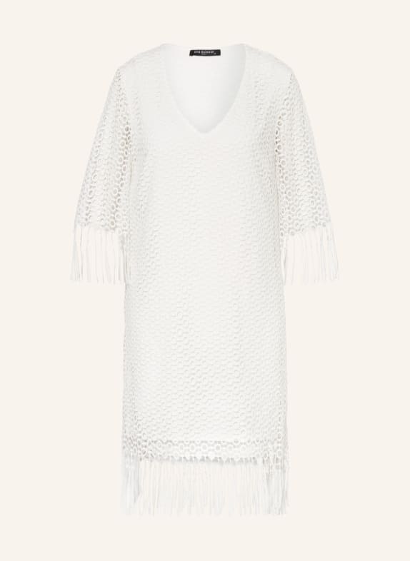 Ana Alcazar Lace dress IBIZA with 3/4 sleeves WHITE