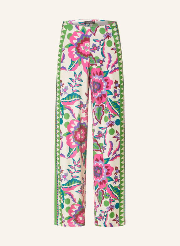 Miss Lagotte Trousers GREEN/ CREAM/ PINK