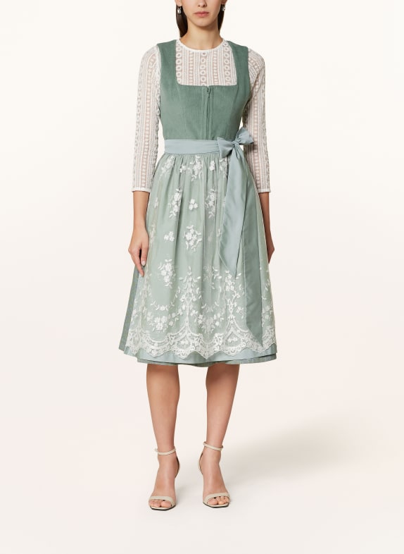 LIMBERRY Dirndl CAMILE GRÜN / HELLGRÜN / LILA