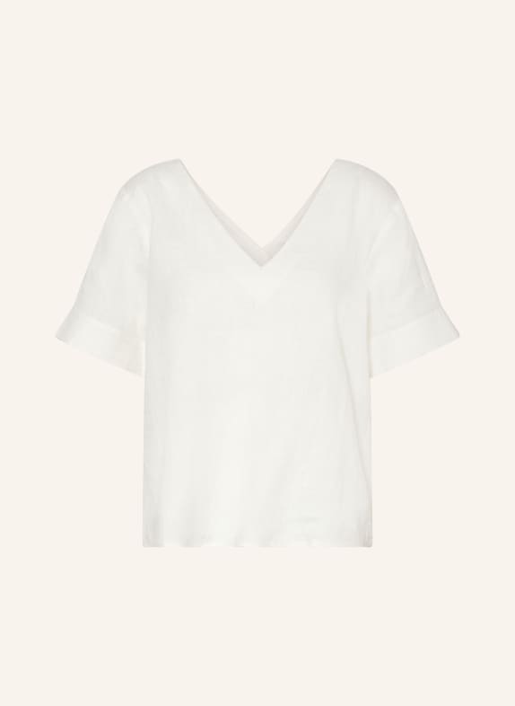 rich&royal Shirt blouse made of linen WHITE