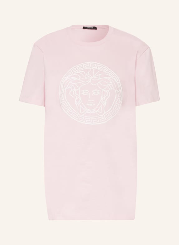 VERSACE T-Shirt ROSA/ WEISS