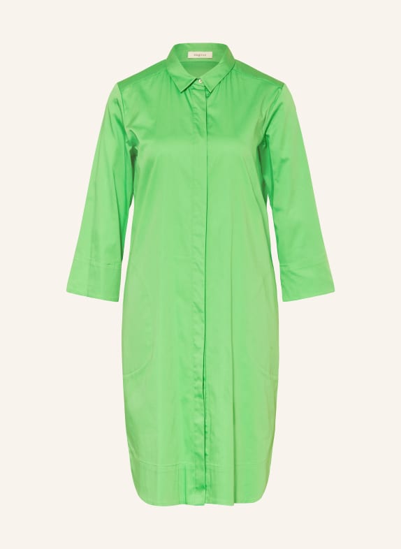ANGOOR Shirt dress MEGAN with 3/4 sleeves LIGHT GREEN