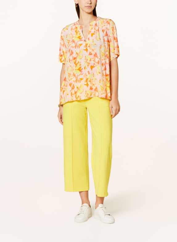 Smith & Soul Blusenshirt ROSA / GELB / DUNKELORANGE