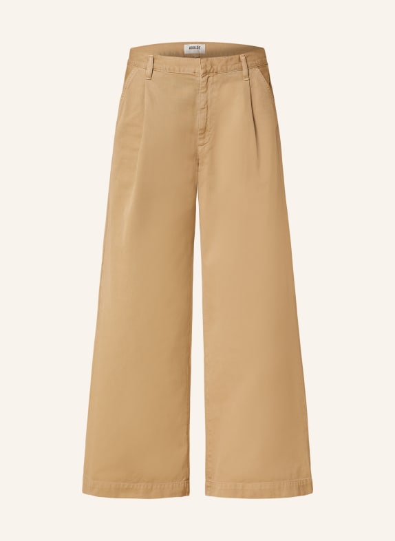 AGOLDE Trousers DARYL CAMEL