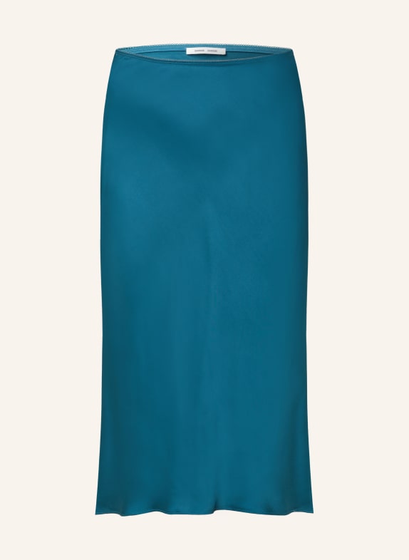 SAMSØE  SAMSØE Satin skirt SAAGNETA TEAL