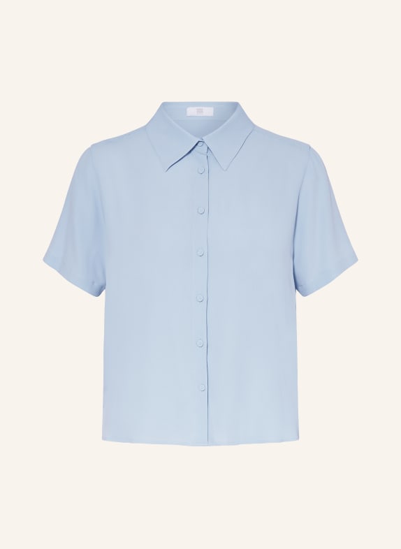 RIANI Shirt blouse with silk LIGHT BLUE
