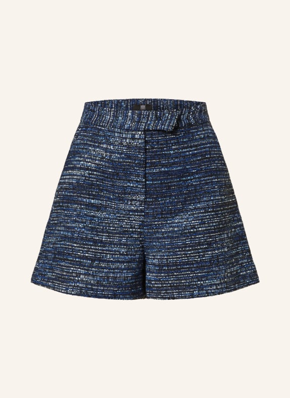 RIANI Tweed shorts BLACK/ BLUE/ LIGHT BLUE