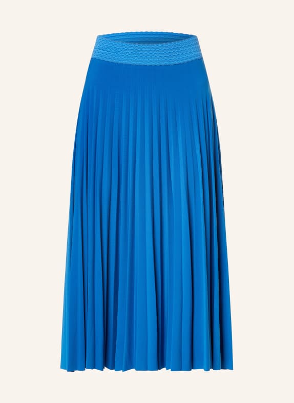 rich&royal Pleated skirt 783 azzure blue