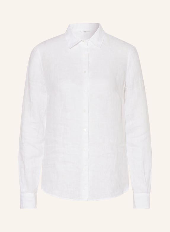 Sophie Shirt blouse MAGETTA in linen WHITE
