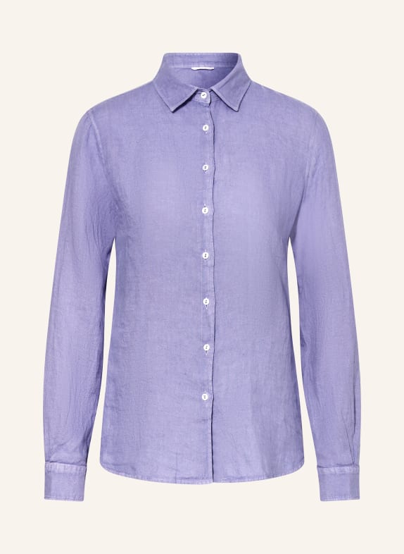 Sophie Shirt blouse MAGETTA in linen BLUE