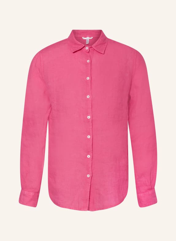 Sophie Shirt blouse MAGETTA in linen PINK