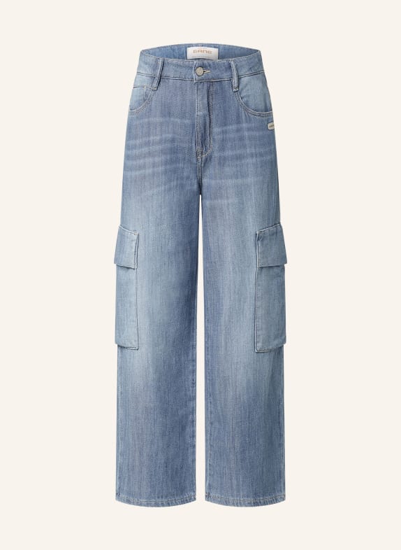 GANG Jeans-Culotte 94CAROL CARGO 7399 midblue washed