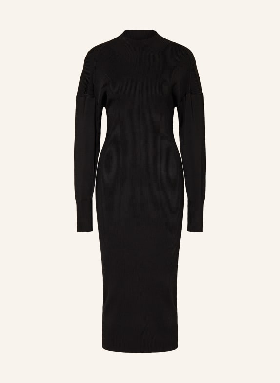 COS Knit dress with cut-out BLACK