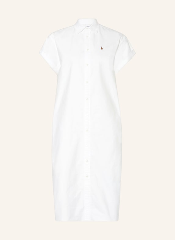 POLO RALPH LAUREN Shirt dress WHITE