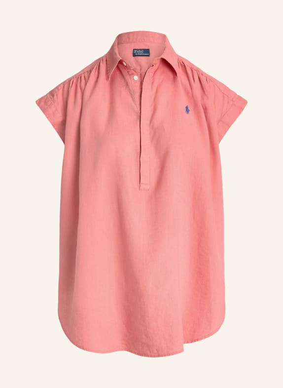 POLO RALPH LAUREN Shirt blouse made of linen PINK