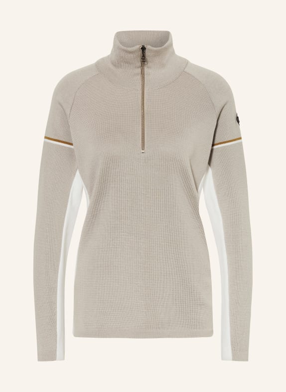 8848 Altitude Midlayer EMBER aus Merinowolle BEIGE