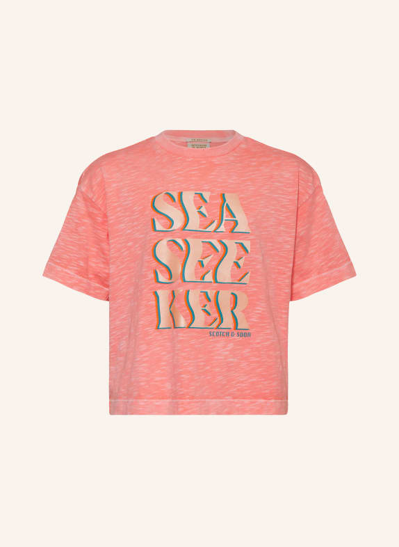 SCOTCH & SODA T-shirt JASNOCZERWONY
