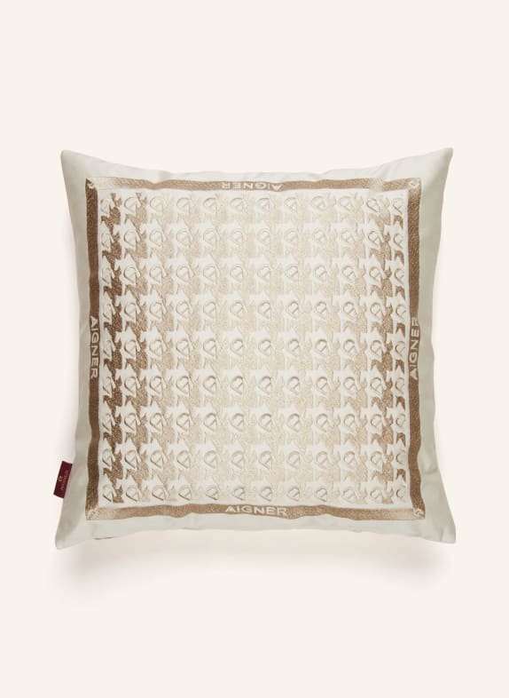 AIGNER Decorative cushion cover MATRIX ECRU