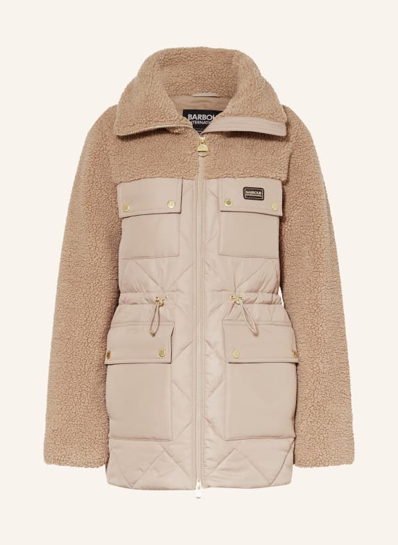 BARBOUR INTERNATIONAL Jacke JEMISON im Materialmix BEIGE