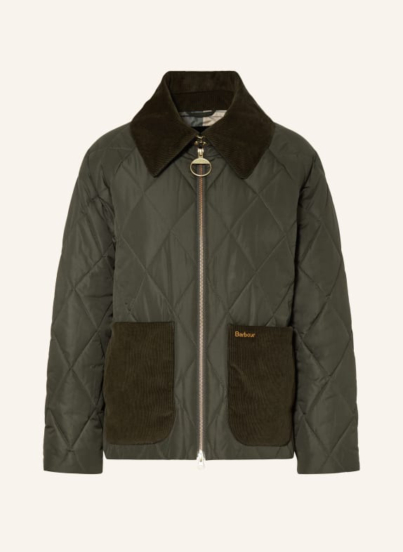 Barbour Steppjacke DALROY OLIV