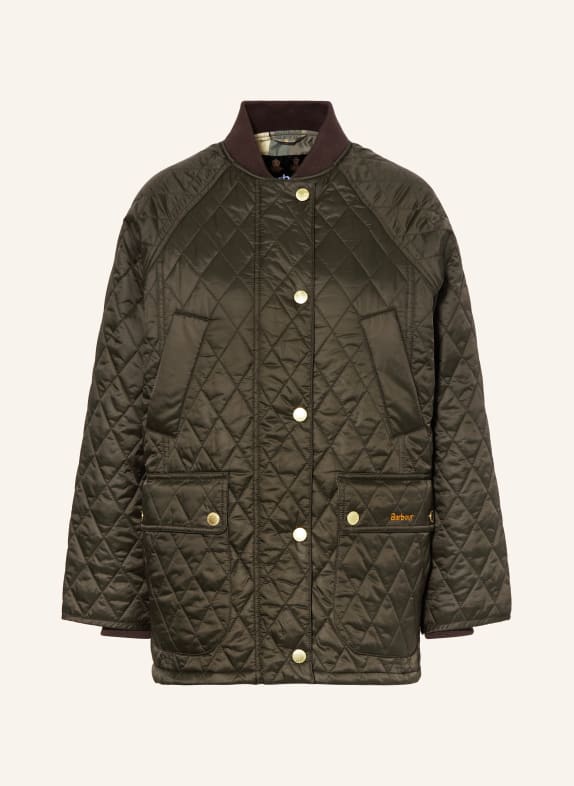 Barbour Quilted jacket BEADNELL DARK GREEN