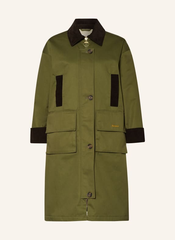 Barbour Parka SCARLETT DUNKELGRÜN