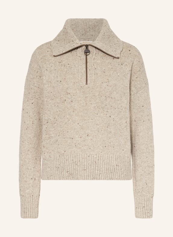 Barbour in the last step at check out BEIGE