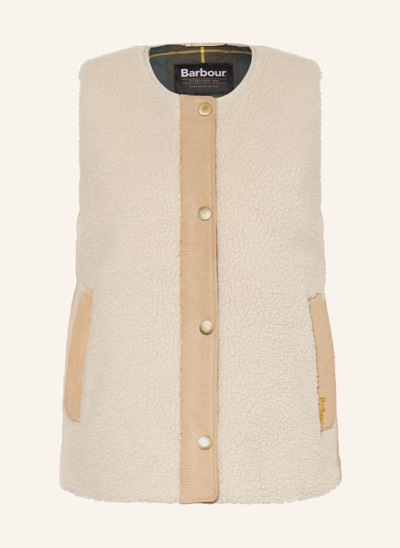 Barbour Teddyfell-Weste DULSIE ECRU