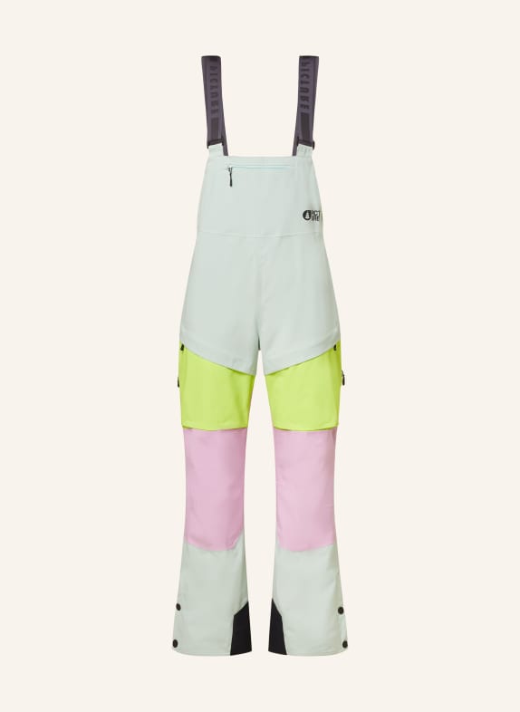 PICTURE Skihose ELWY MINT/ ROSA/ NEONGRÜN