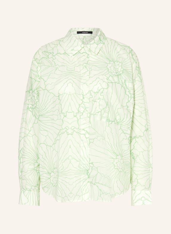 someday Shirt blouse ZARINE WHITE/ NEON GREEN